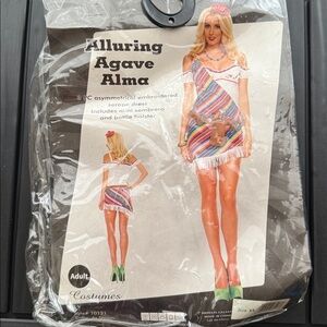 Music Legs Alluring Agave Alma Costume - X small Multicolor